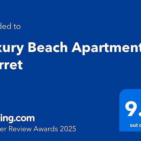Luxury Beach Apartment In Qerret Golem  Exterior foto