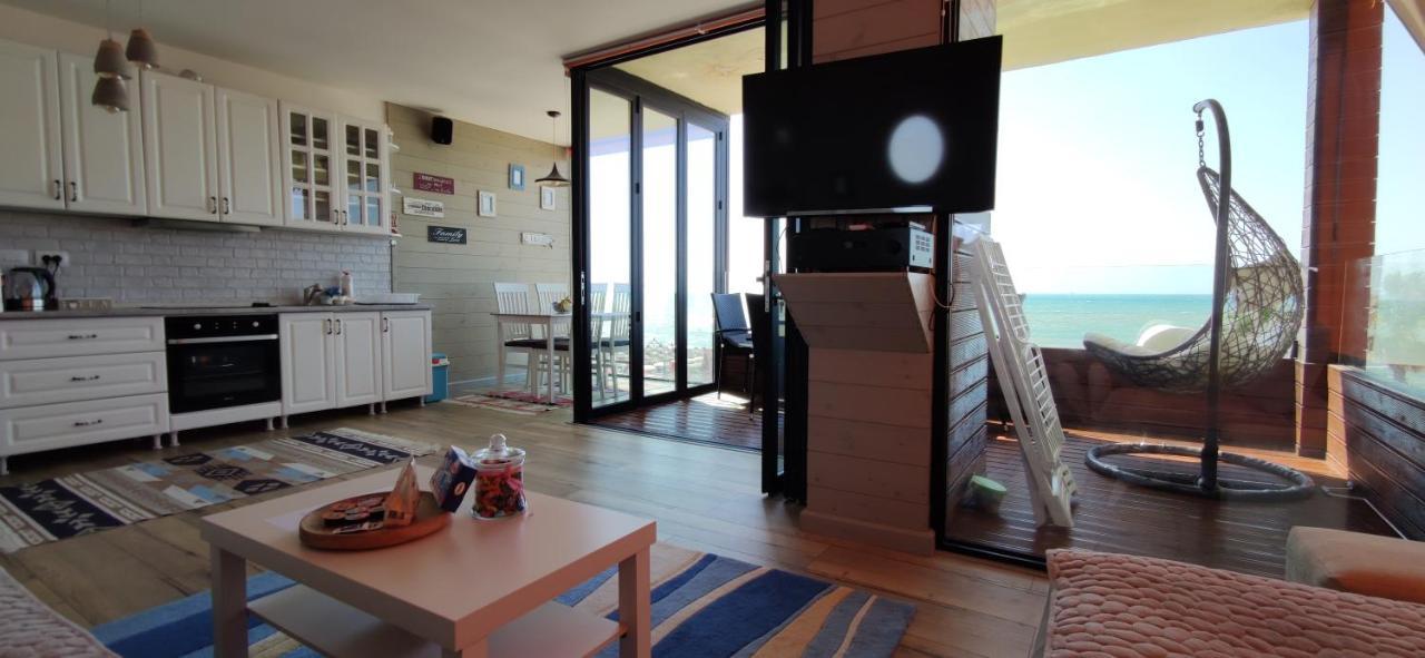 Luxury Beach Apartment In Qerret Golem  Exterior foto
